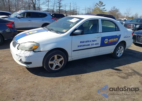 2005 Toyota Corolla Ce из США, поврежденный, VIN JTDBR32E050056617